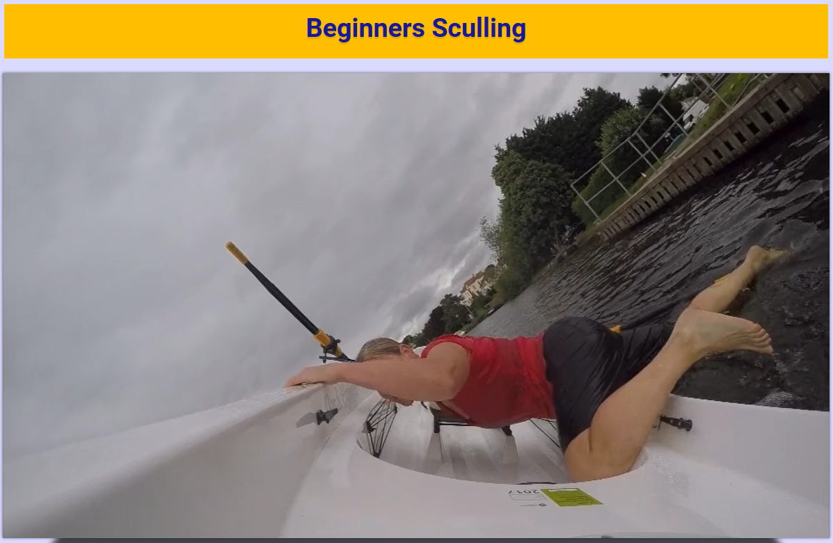 Rowing Boat Self Rescue